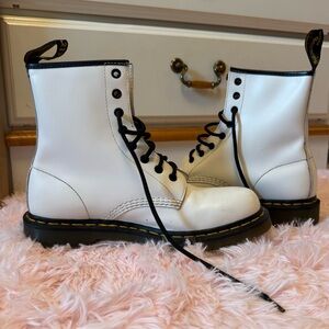 White Dr. Martens
